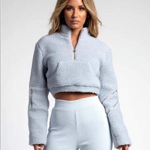 Meshki Cropped Sweater